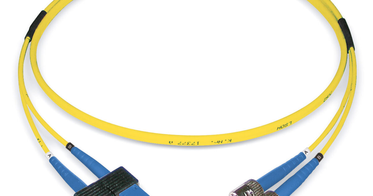 FO duplex patch cord SCD/PC ST/PC Datwyler IT infra