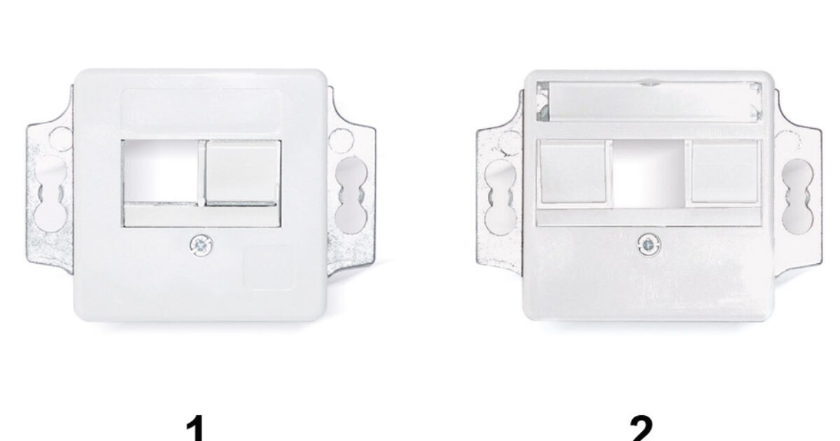 msk.様 UP-K Faceplate 2x, 3x | Datwyler IT Infra
